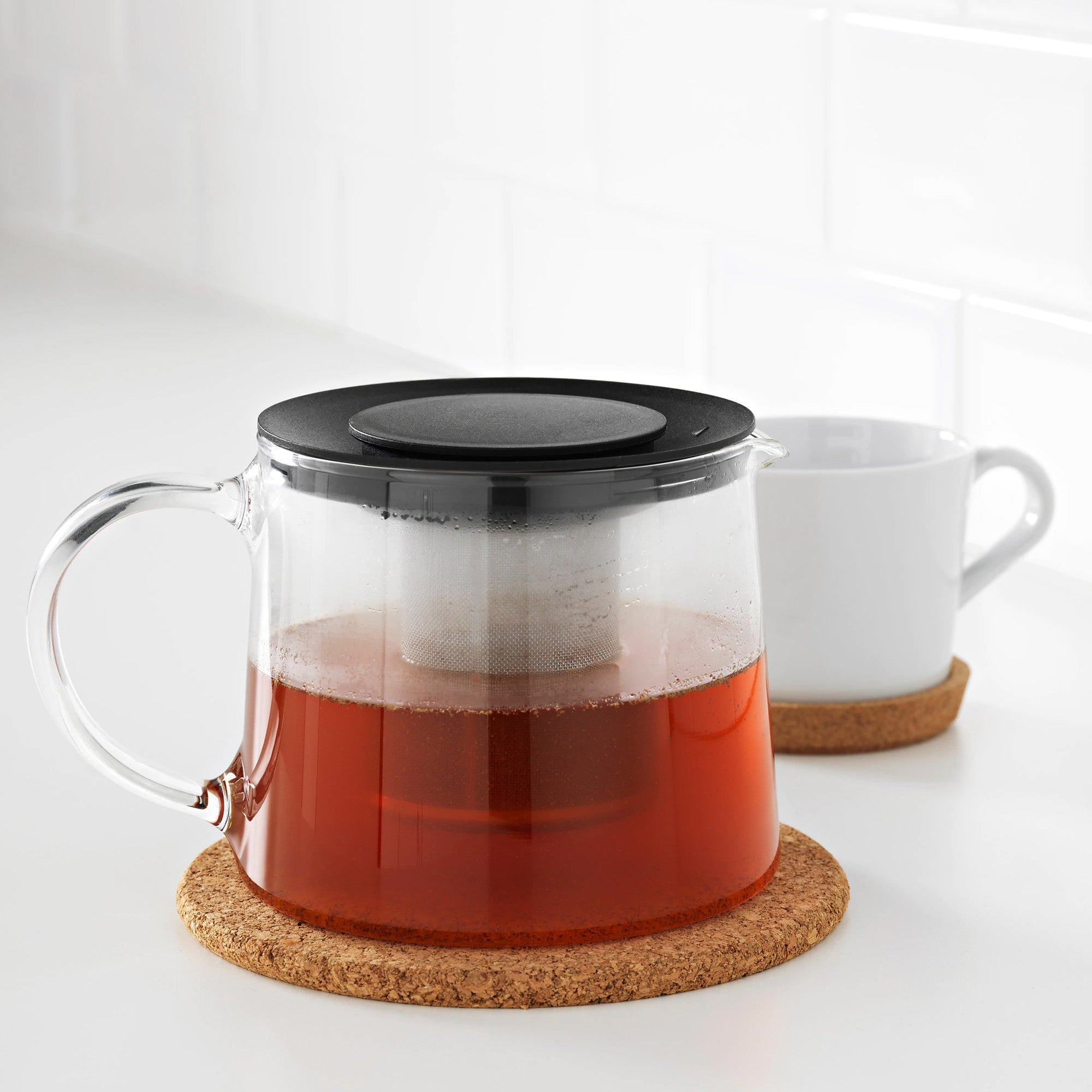 Glass Tea Pot Infuser Sanctum Tea